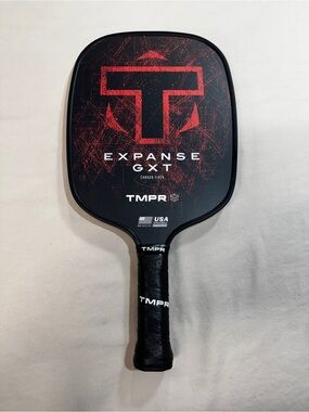 Expanse GXT Carbon Fiber Pickleball Paddle - Black/Red